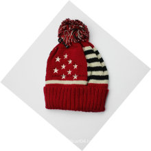 Country Flag Winter Warm Acrylic Knitted Beanie Skull Hat/Cap